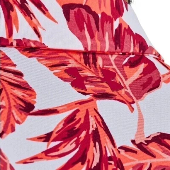 Under Armour Mens Golf Polo New Leaf Floral Pattern 1327037 142 Size Medium - Picture 2 of 7